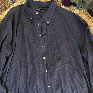 US polo4  extra large, tall, long sleeve dress shirt